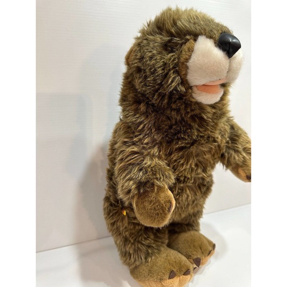 Build A Bear BAB Brown Groundhog Otter Plush Stuffed Animal Kids Toy - Picture 4 of 13
